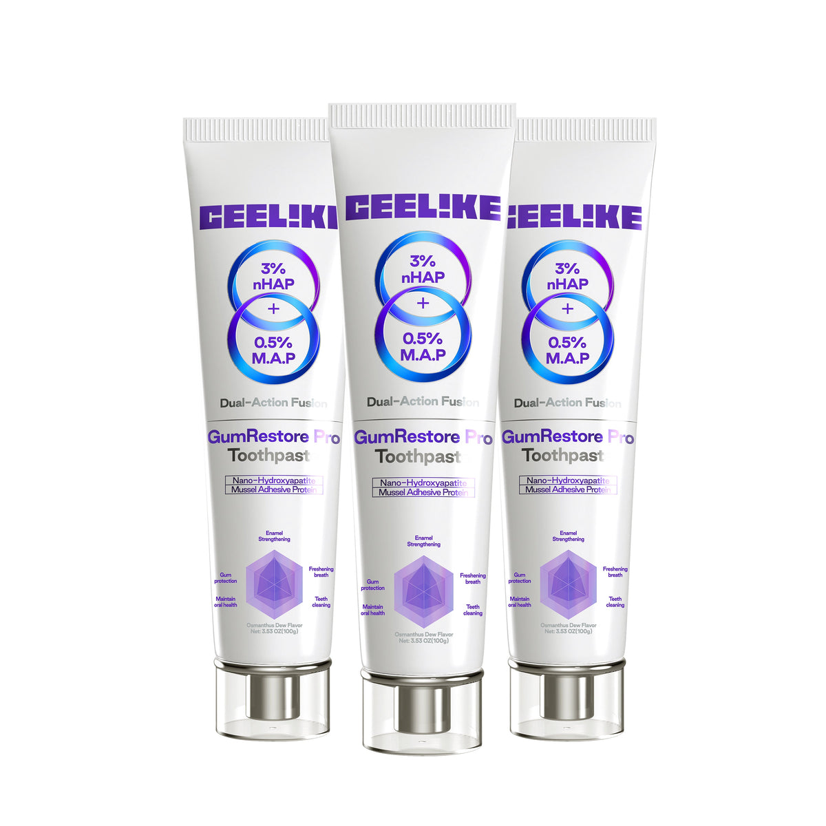 CEELIKE Mussel Adhesive Protein Toothpaste | Nano-Hydroxyapatite