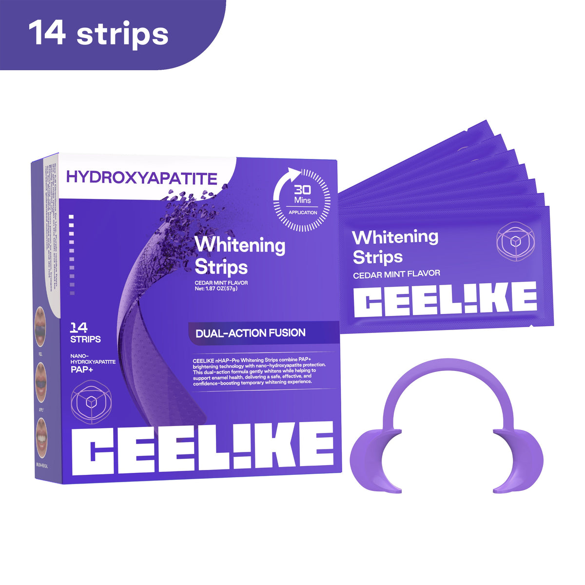 Nano-Hydroxyapatite Teeth Strips | Brighter Smile