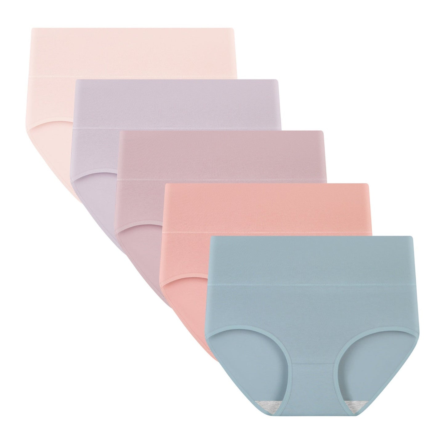 Women's High Waisted Briefs 5-Pack