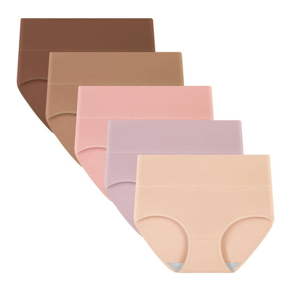 Women's High Waisted Briefs 5-Pack