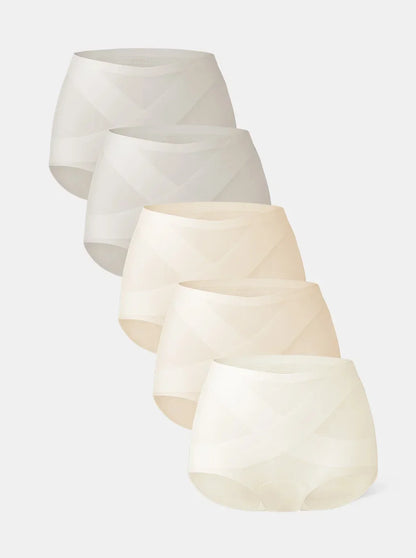 NARA Seamless — 5-Pack High-Waisted Briefs