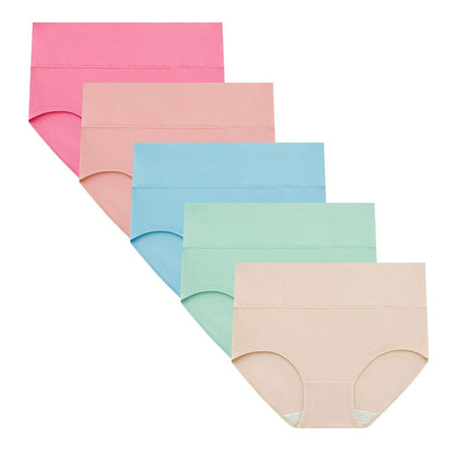 Women's High Waisted Briefs 5-Pack