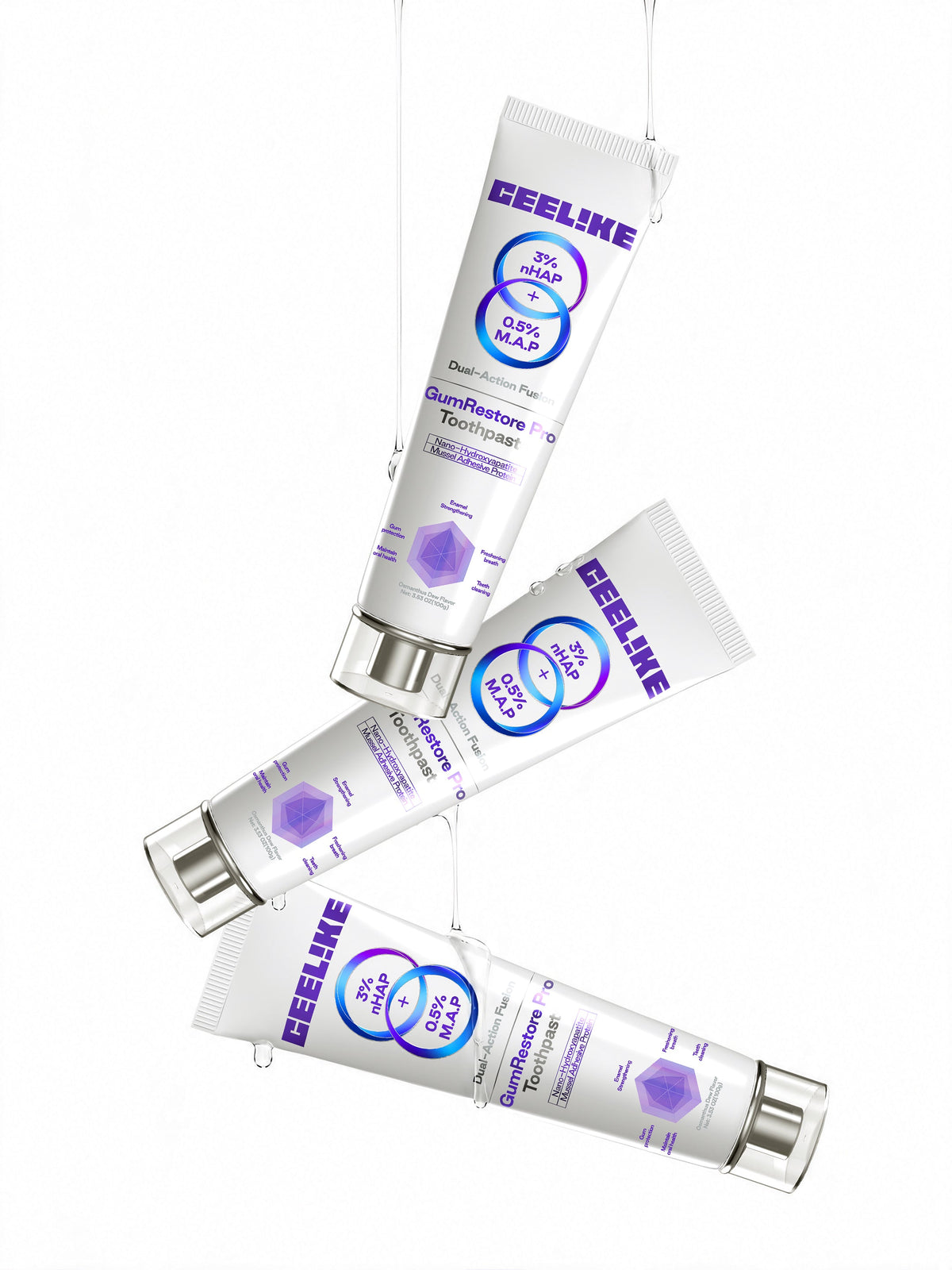 CEELIKE Mussel Adhesive Protein Toothpaste | Nano-Hydroxyapatite