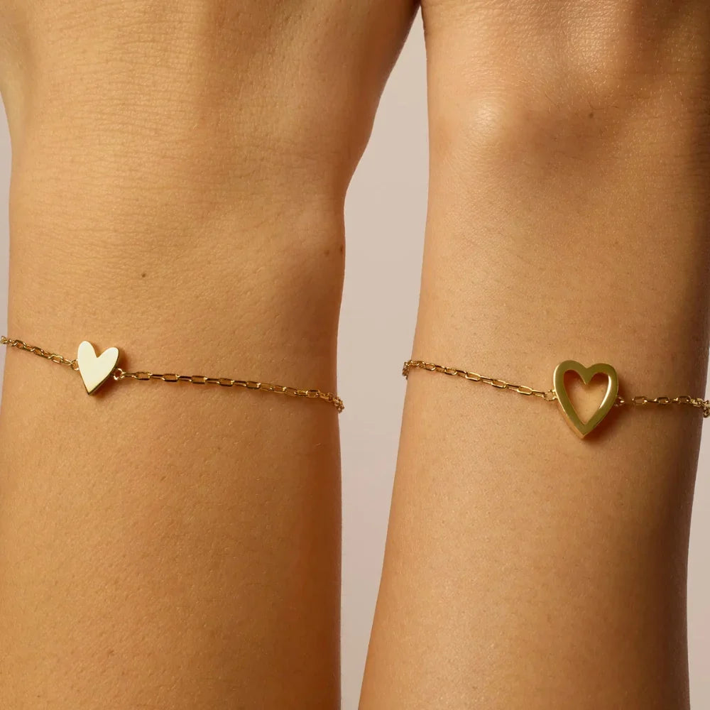Cœur à Cœur - Bracelets Jumelés