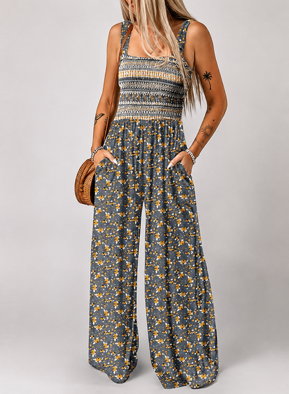 Wildflower Wide-Leg Jumpsuit