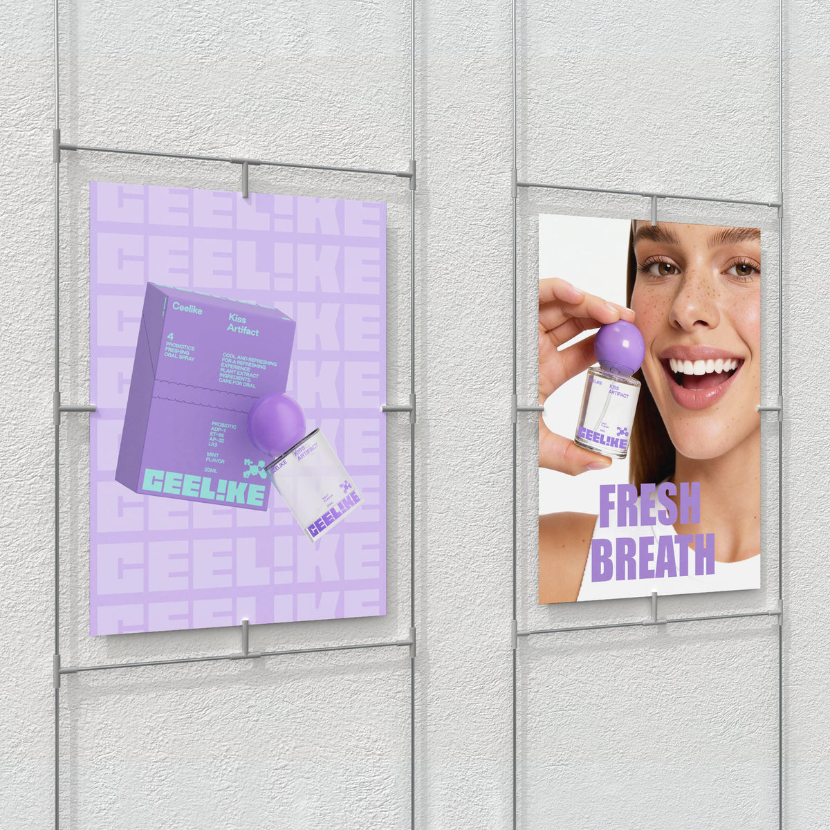 CEELIKE Daily Oral Care Kit | Toothpaste + Oral Spray Set
