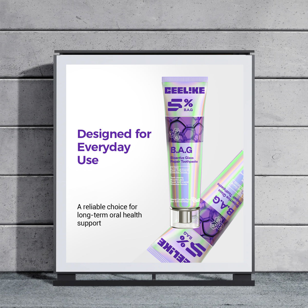CEELIKE 5% B.A.G Toothpaste – Advanced Oral Care