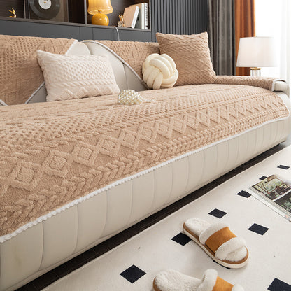 Cloudweave Plush Sofa Cover