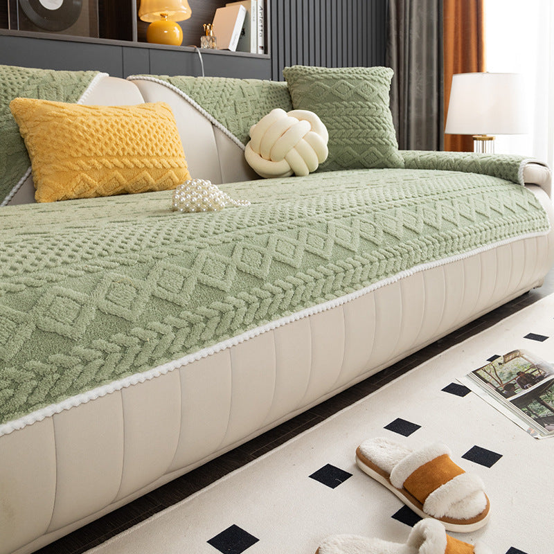 Cloudweave Plush Sofa Cover