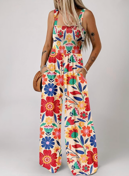 Wildflower Wide-Leg Jumpsuit
