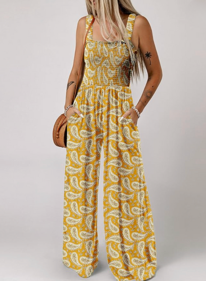 Wildflower Wide-Leg Jumpsuit