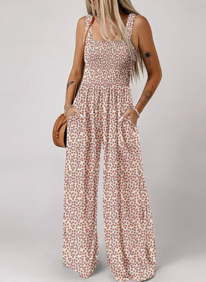 Wildflower Wide-Leg Jumpsuit