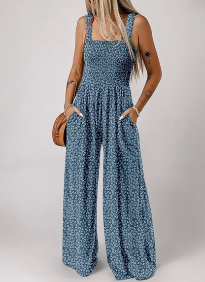 Wildflower Wide-Leg Jumpsuit
