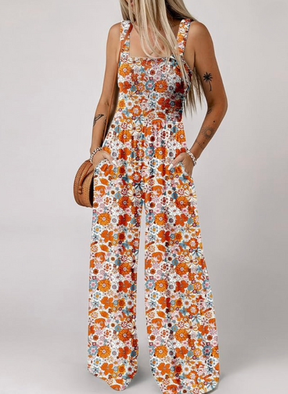 Wildflower Wide-Leg Jumpsuit
