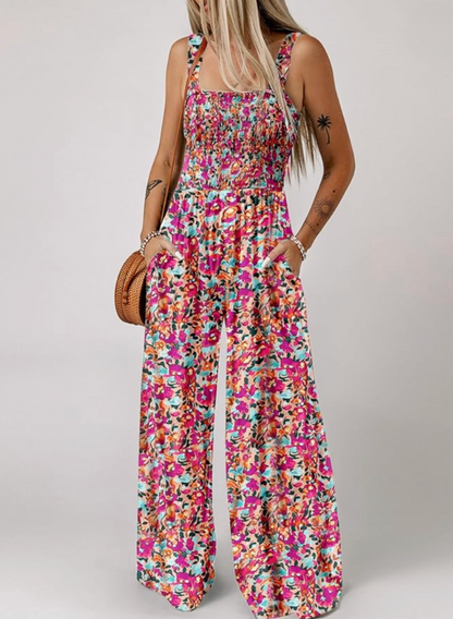 Wildflower Wide-Leg Jumpsuit