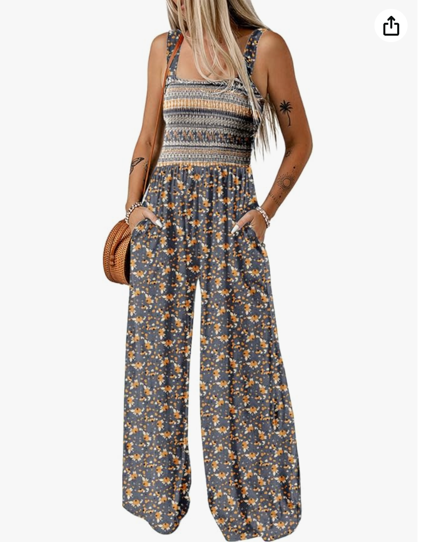 Wildflower Wide-Leg Jumpsuit