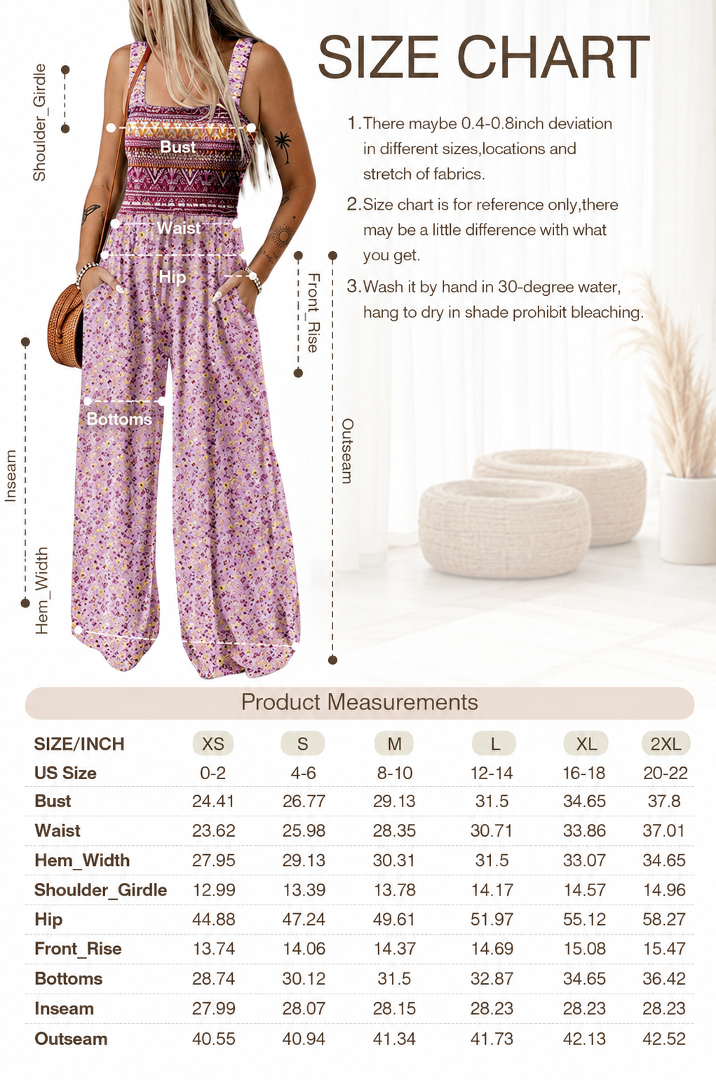 Wildflower Wide-Leg Jumpsuit